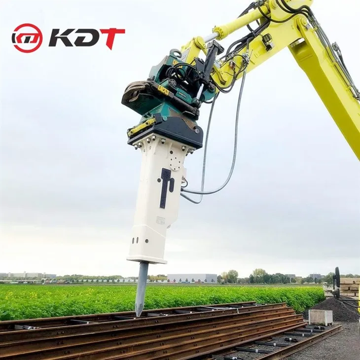 DQ SB-131 Big Power Hydraulic Rock Breaker Ideal For Backhoe And Skid Steer Loaders factory