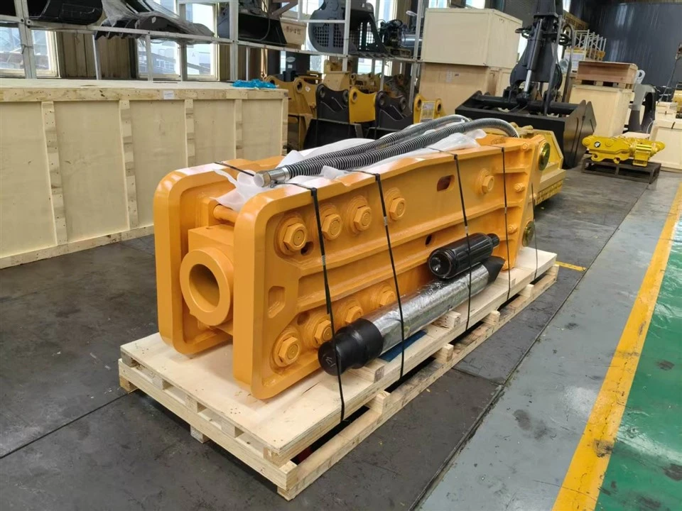 Seriers Hydraulic Rock Splitt Breaker Hammer Impact Resistance For Tough Jobs The Directional Valve Is Highly Responsive And Has A High Impact Frequency high quality
